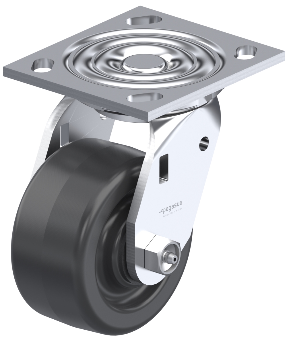 CST-BL-4X2PH-S  Phenolic Swivel Caster 4 In. Diameter x 2 In. Width 800 Lb. Capacity Black