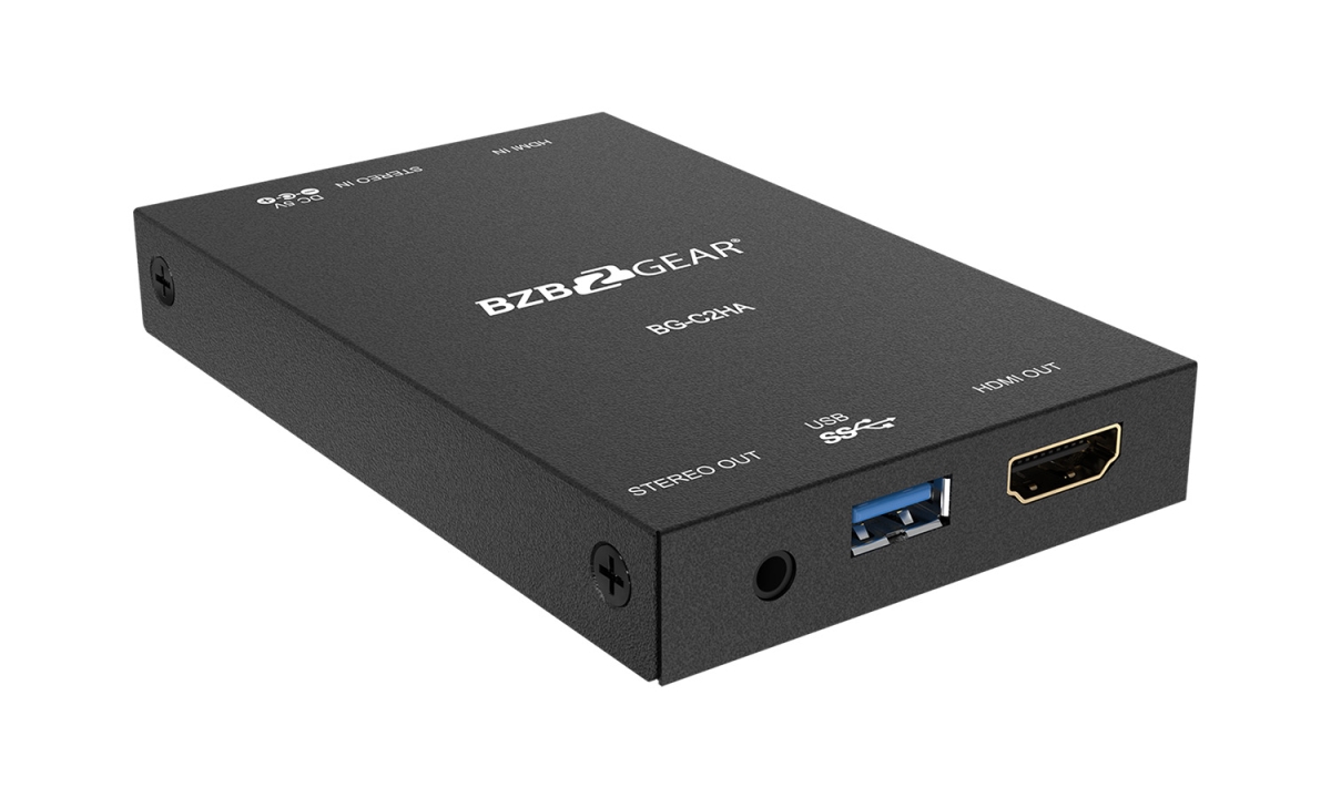 Picture of BZB Gear BG-C2HA USB 3.0 Full HD Video Capture Device with HDMI 2.0a loopout & Audio
