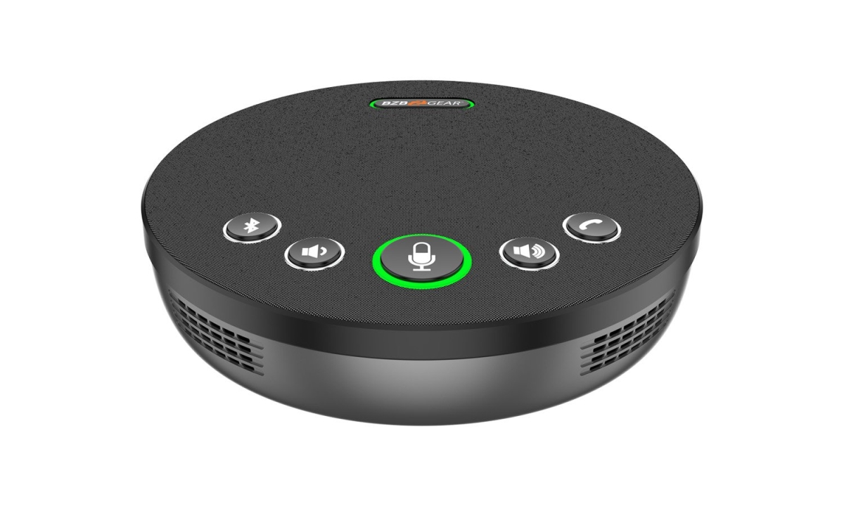 BG-OMNITALK USB & Bluetooth Desktop Conference Speakerphone with 360 Audio Pickup up to 16 ft.