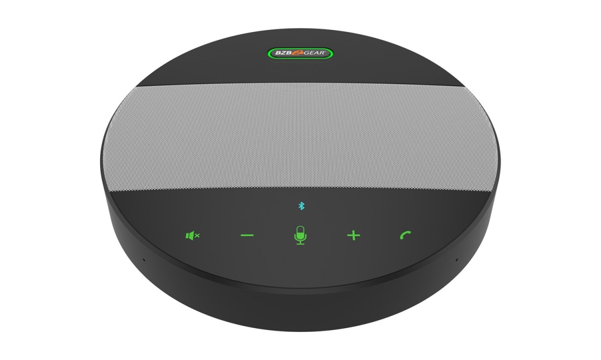 BG-OMNITALK-PRO USB & Bluetooth Wireless Desktop Conference Speakerphone with 360 Audio Pickup up to 20 ft.