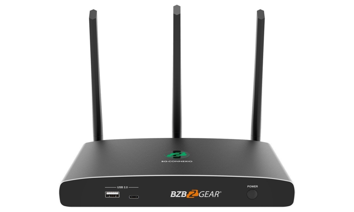 BG-Connexio 4K UHD Wireless BYOD Conference Room Presentation Collaboration Solution with Airplay & Miracast & Chromecast Support