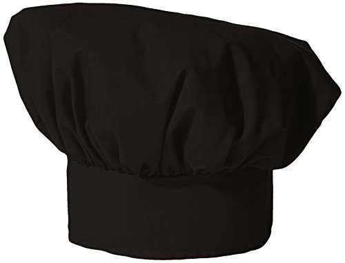 Picture of Uncommon Threads 0100-0100 Chef Hat Poplin in Black 