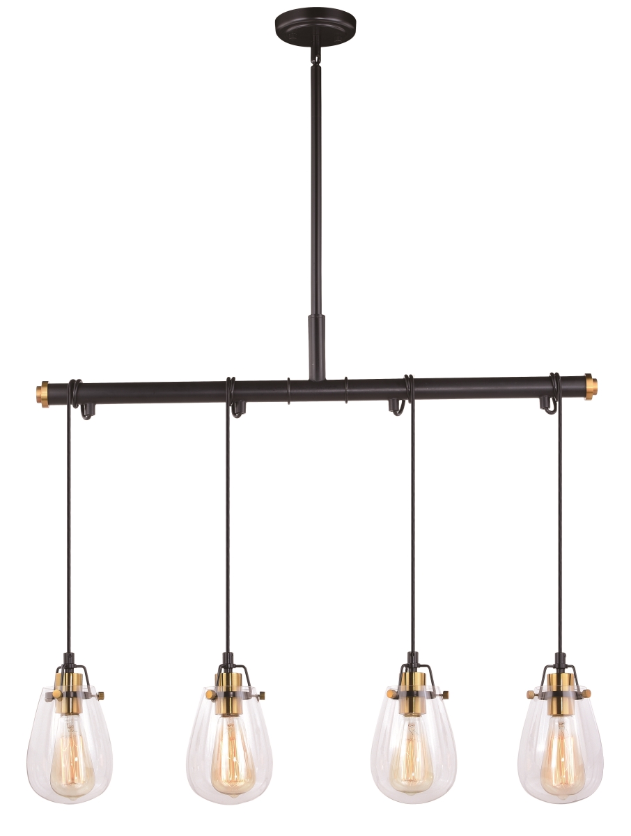 Picture of Vaxcel International P0234 4 Light Kassidy Dual Mount Pendant & Wall Light