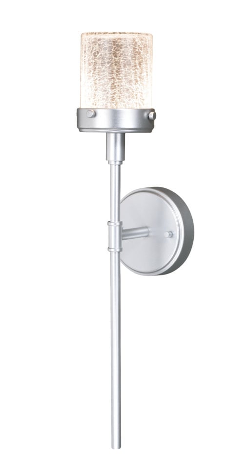Picture of Vaxcel International T0392 4 in. Levanto LED Outdoor Wall Light Painted, Satin Nickel