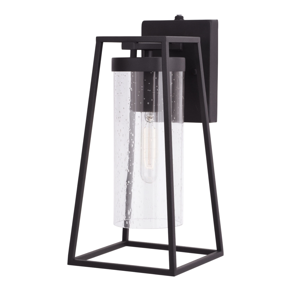 7.5 in. Nash Outdoor Wall Light, Textured Black