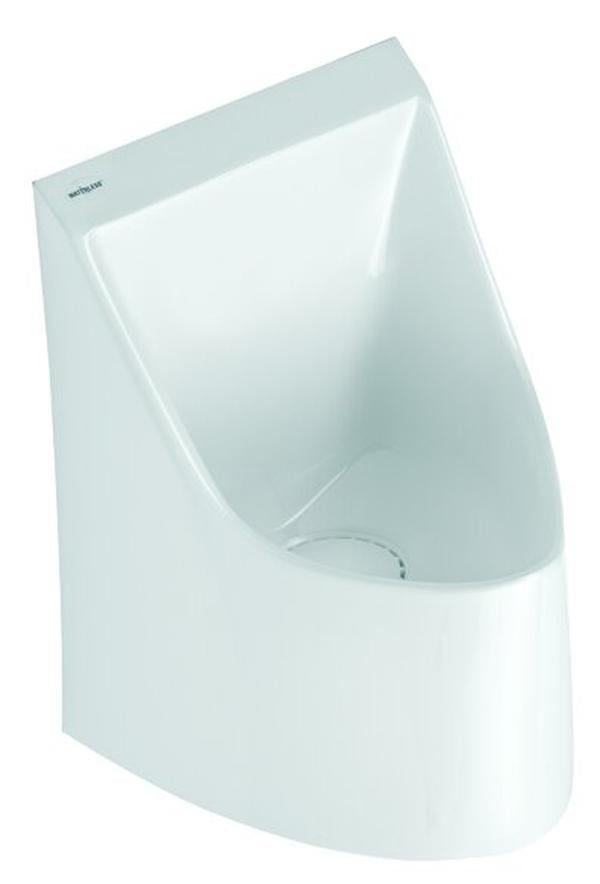 Picture of Waterless 2903 14 in. Santa-Fe High Performance Composite Bottom Drain Urinal&#44; White - Small