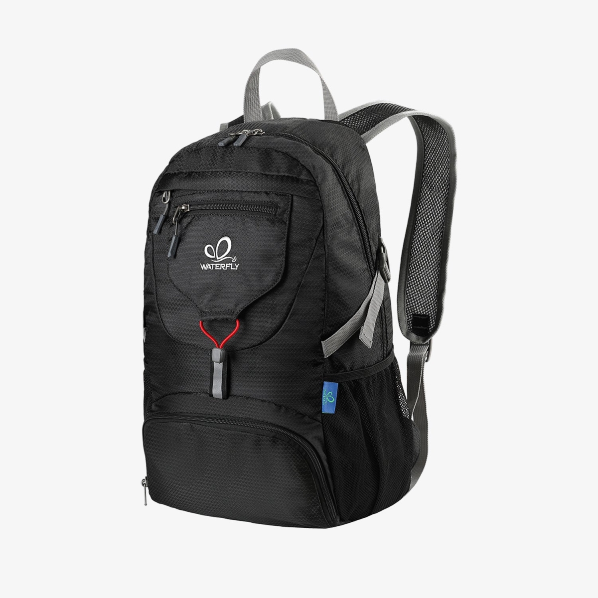 ONJ01-01 16.93 x 11.42 x 5.51 in. Unisex TransformerX Ultralight Packable Backpack, Black