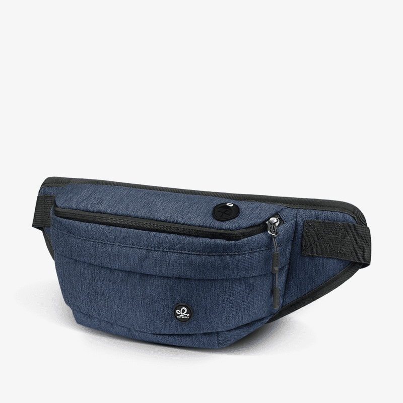 ONJ05-06 5.5 x 4 x 17 in. Unisex Utility Lifestyle Waist Bag, Dark Blue