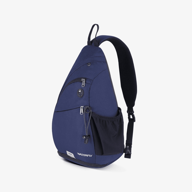 AW06-05 4.5 x 12 x 18.5 in. Unisex Urban Elite Lightweight Crossbody Bag, Dark Blue