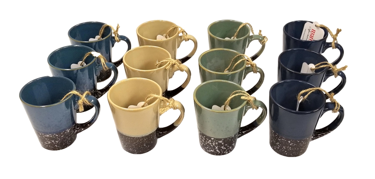 Picture of Marcelle W03M097-OS 11 oz Mug Granite with Hangtag, Single - Multi Color
