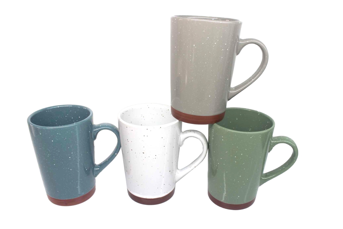 Picture of Marcelle W03M227-B 4 Piece 17 oz Mug Set - Multi Color