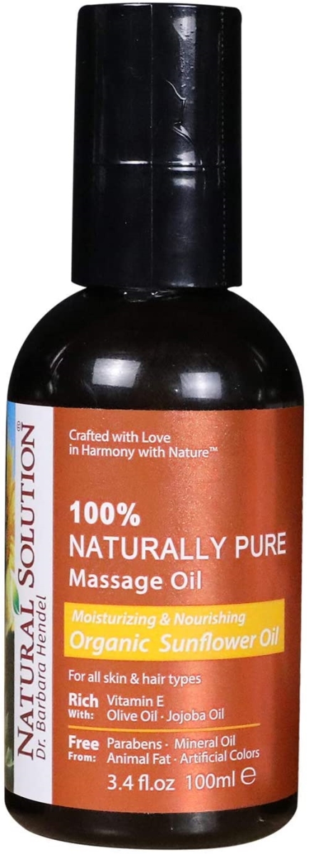 Picture of Natural Soliution 8606A Natural Solution Massage Oil - Organic Sunflower