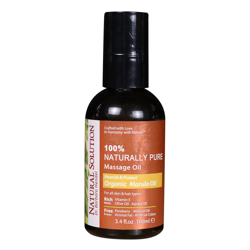 Picture of Natural Soliution 8606E Natural Solution Massage Oil - Organic Marula