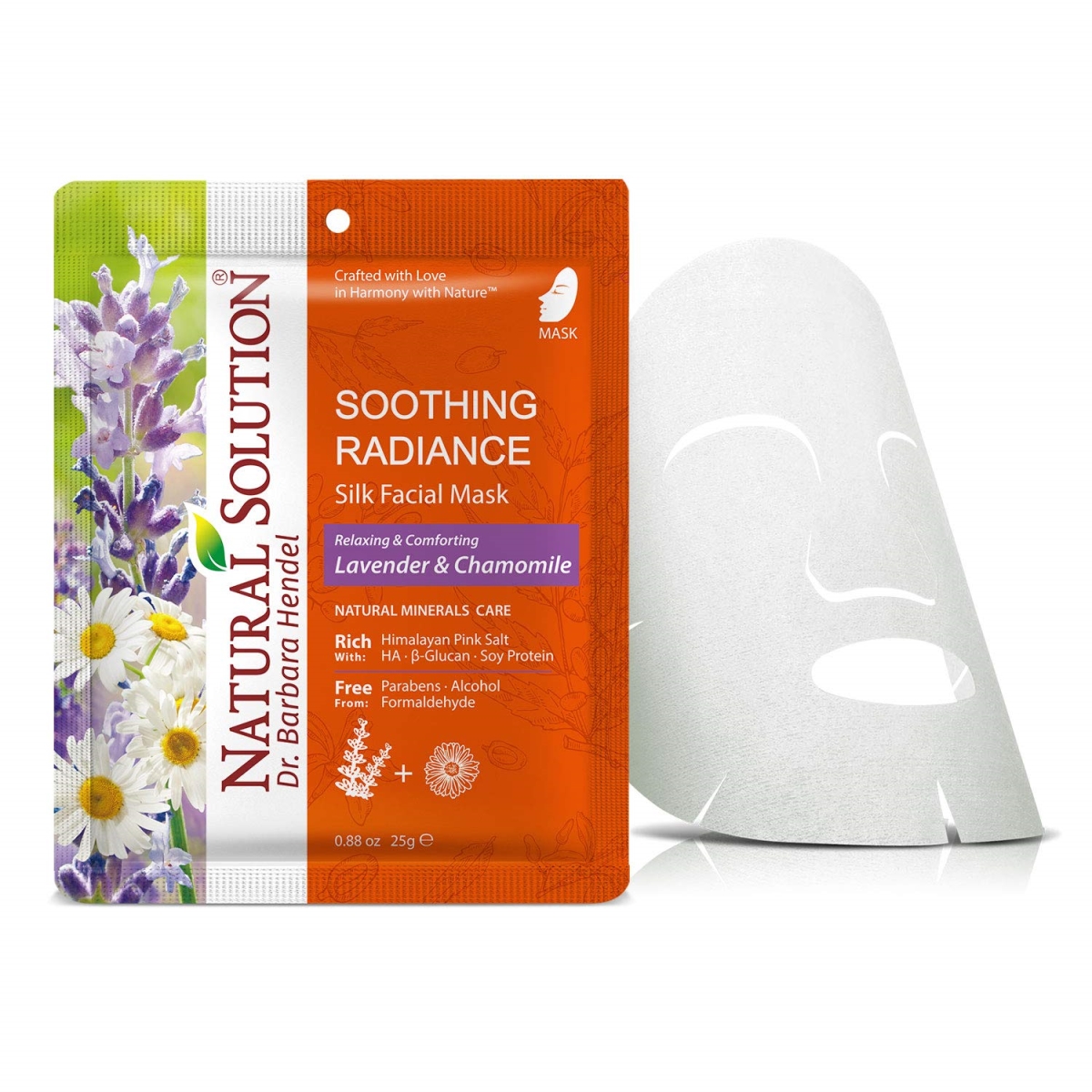 8234F Natural Solution Himalayan Pink Salt Facial Mask - Lavender & Chamomile