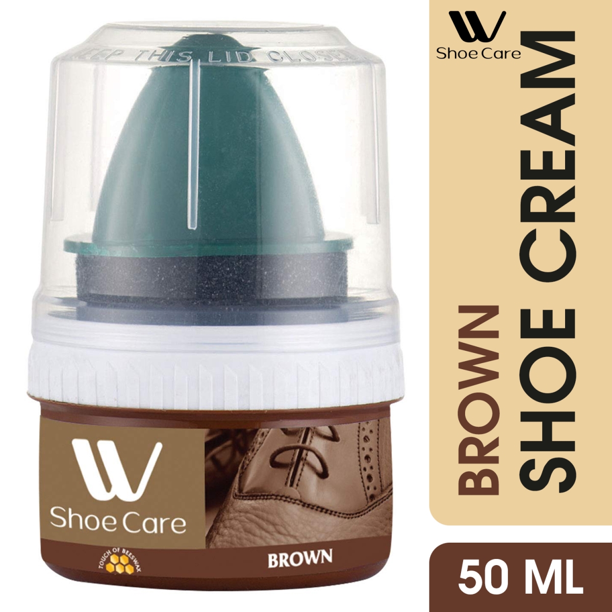 Picture of WBM Shoe Care 6304A Instant Shine Shoe Cream&#44; Brown