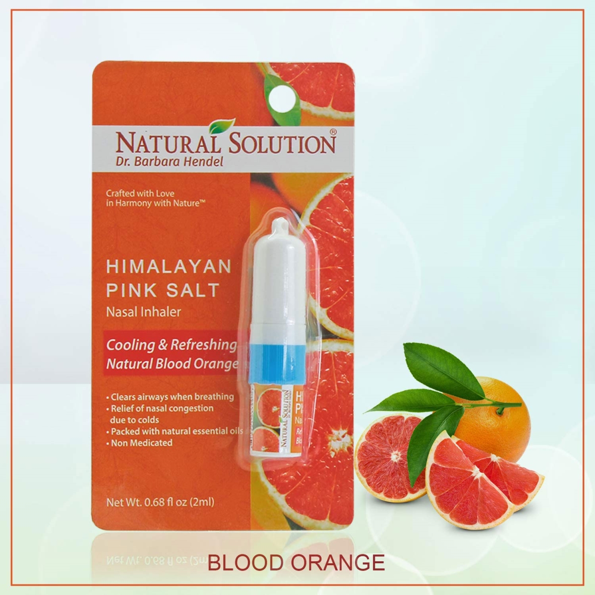 Picture of Natural Soliution 8206B 0.68 oz Blood Orange Nasal Inhaler