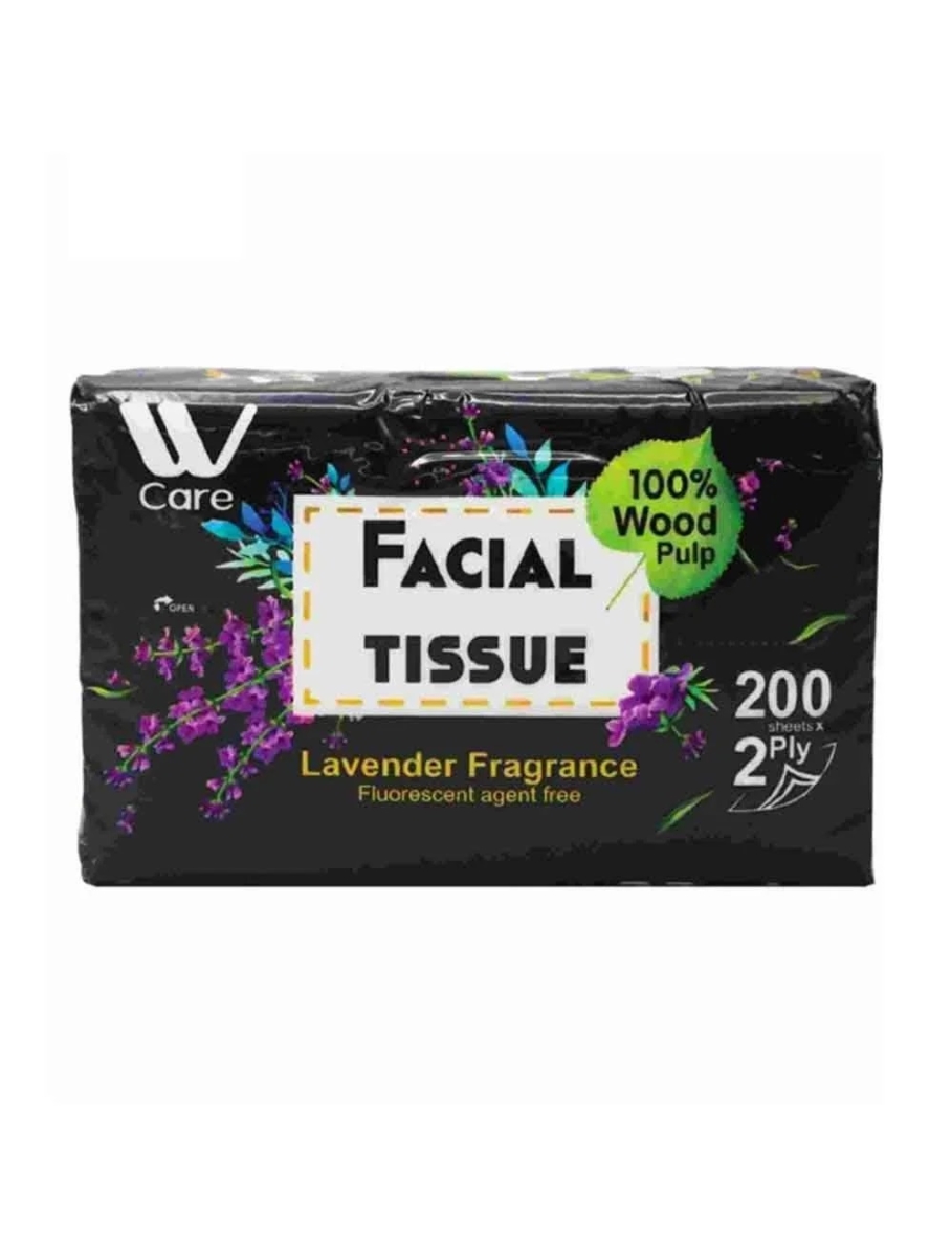 Picture of WBM Care 8102M3 Facial Tissue - Lavender Fragrance
