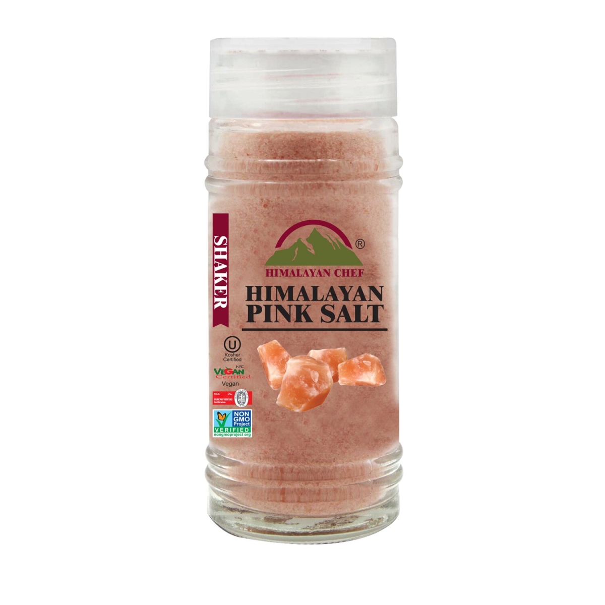 Picture of Himalayan Chef 5300 4.2 oz Pink Salt - Fine Glass Shaker