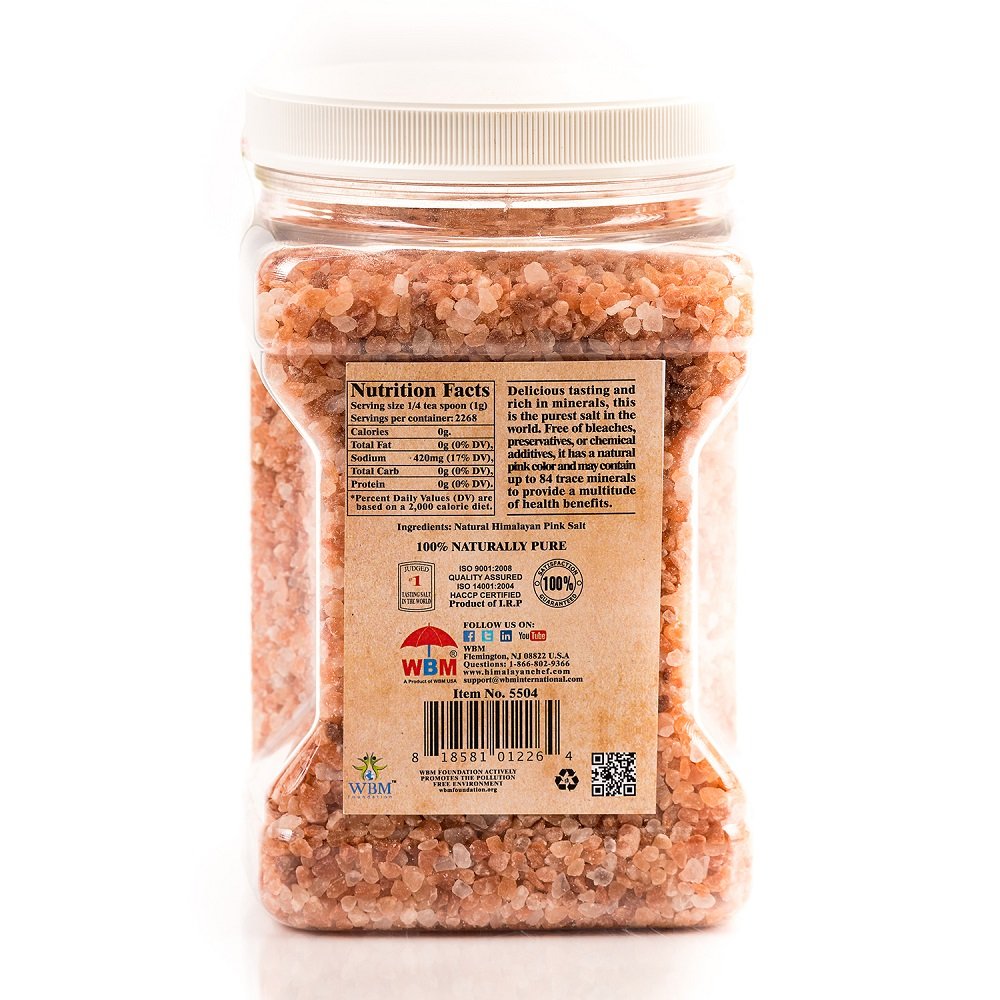 Picture of Himalayan Chef 5509 5 lbs Coarse Pink Salt