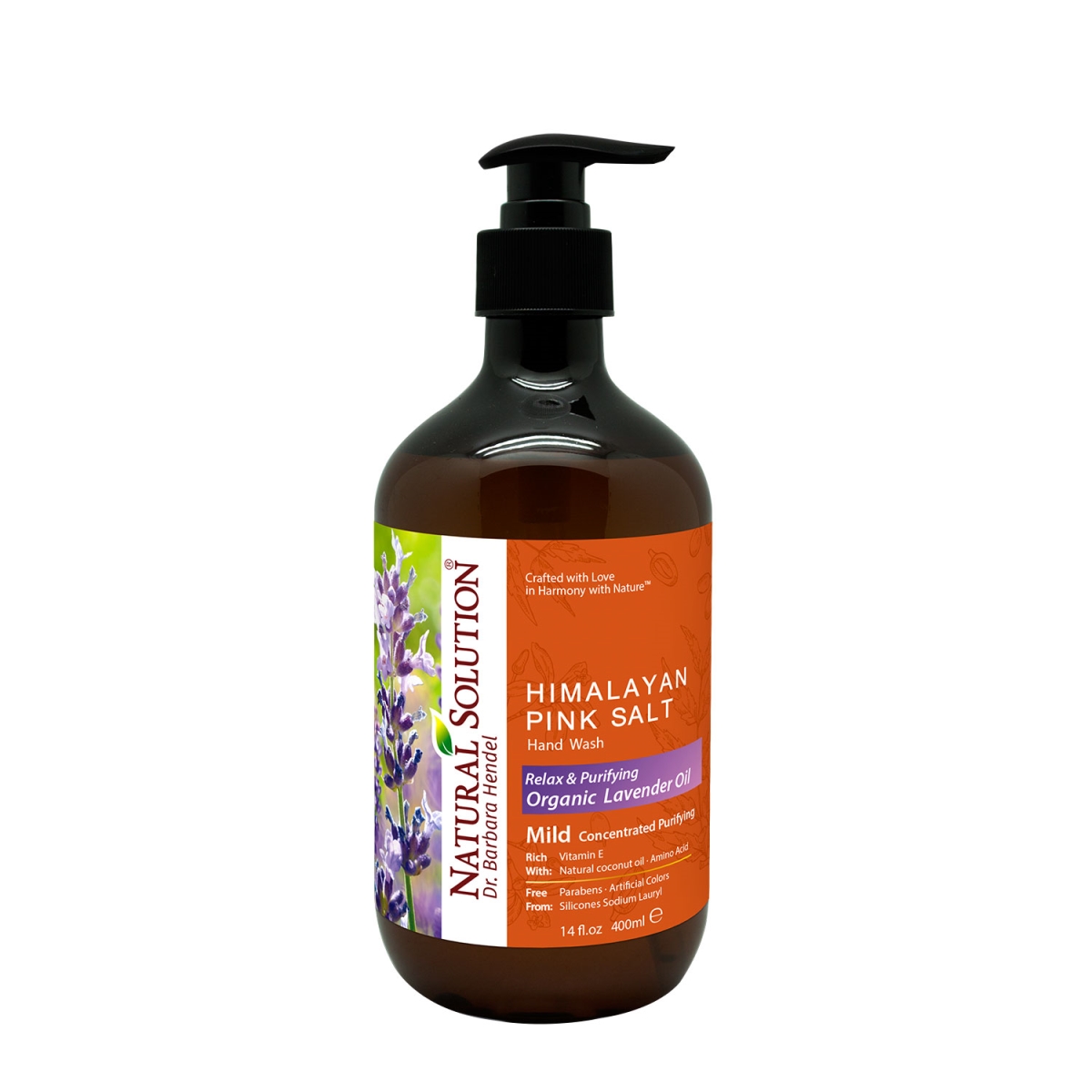 8647F Natural Solution Himalayan Pink Salt Hand Wash - Lavender