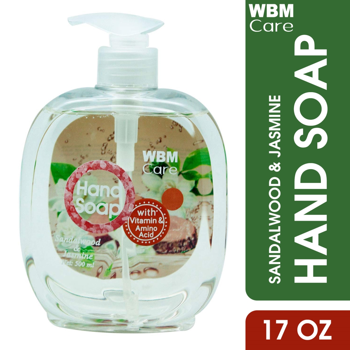 8652 17.5 fl oz Hand Wash - Sandalwood & Jasmine
