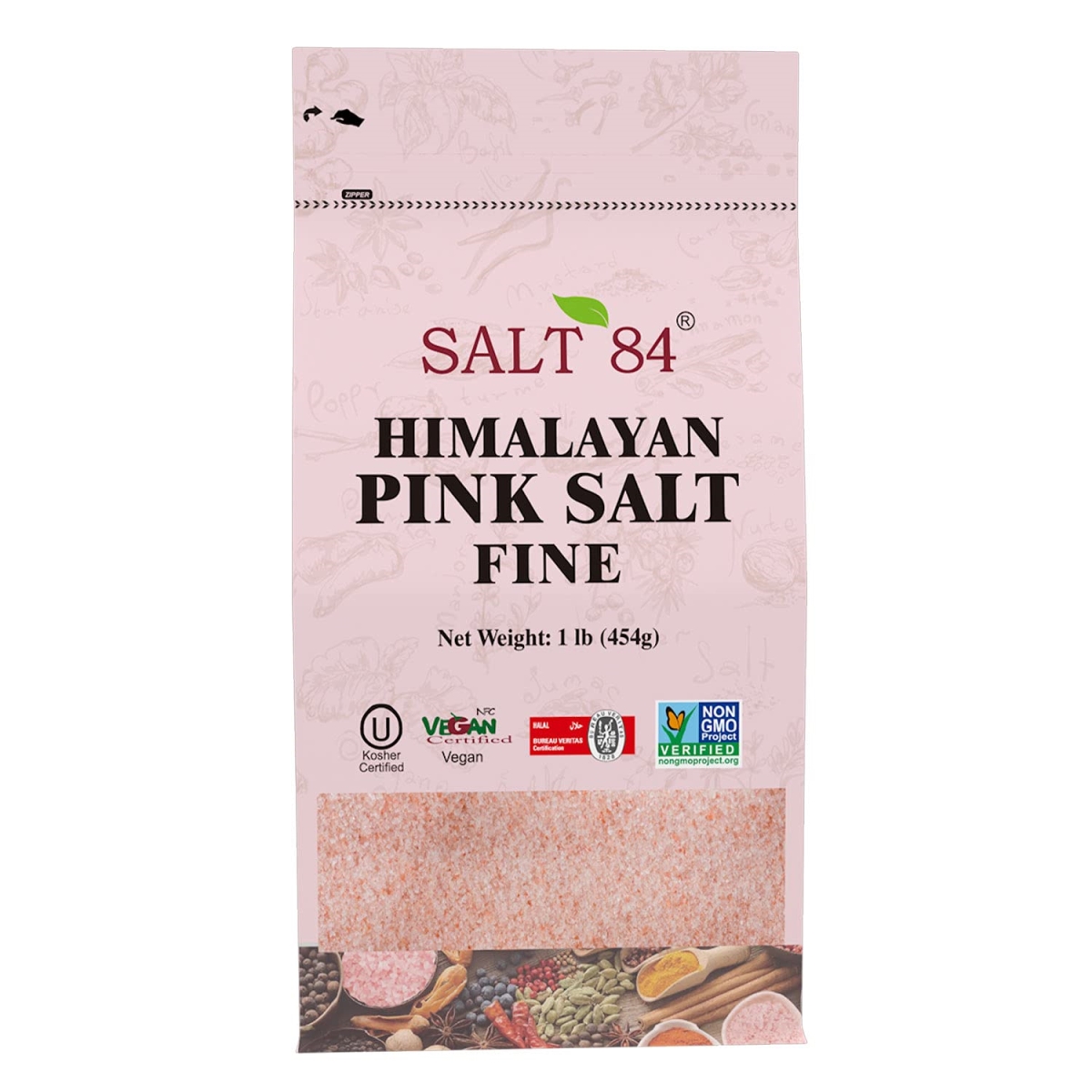 Picture of Himalayan Chef 5033 1 lbs Fine Pink Salt