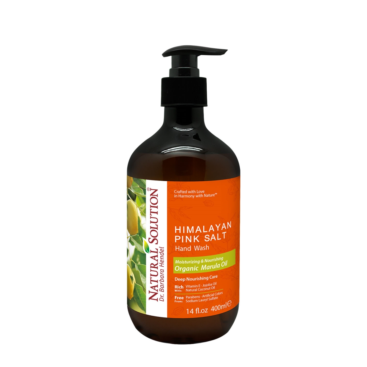 8647E Natural Solution Himalayan Pink Salt Hand Wash - Marula Oil