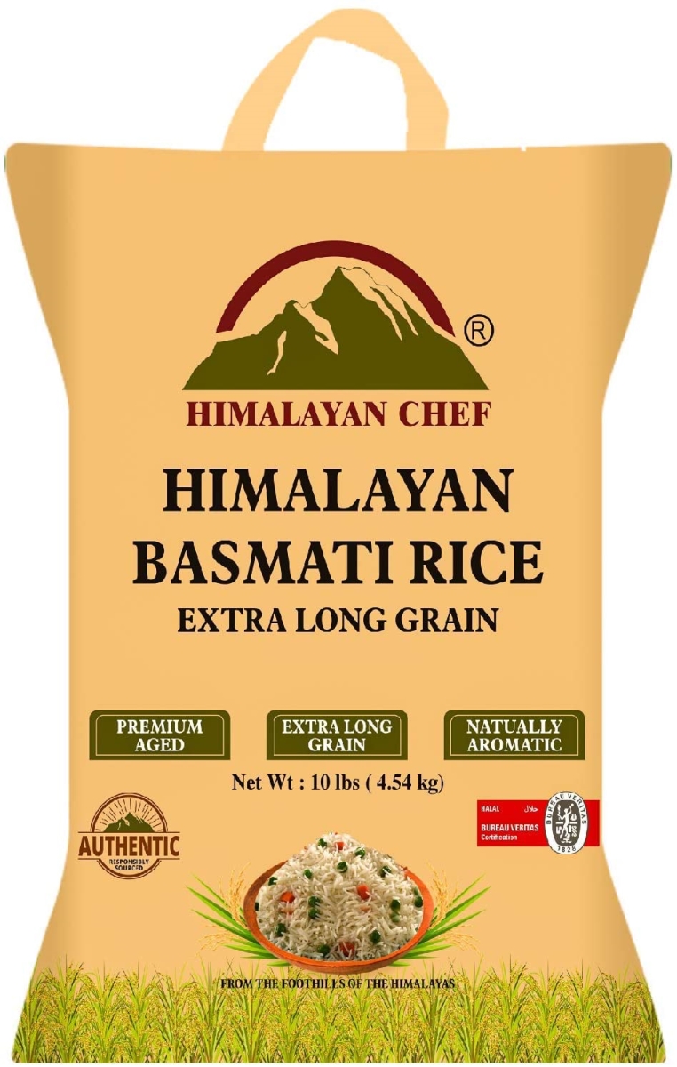 Picture of Himalayan Chef 5570 10 lbs Basmati Rice Bag