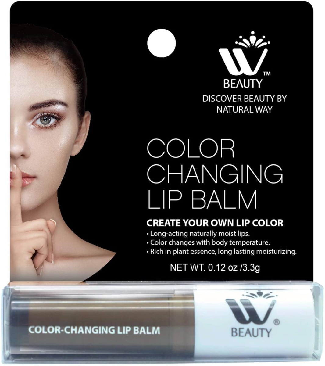 Picture of W Beauty 8721 Color Changing Moisturizing Lip Balm
