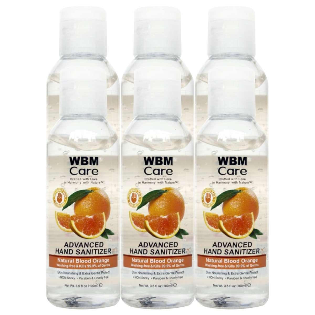 100 ml Washing Free Hand Sanitizer - Blood Orange