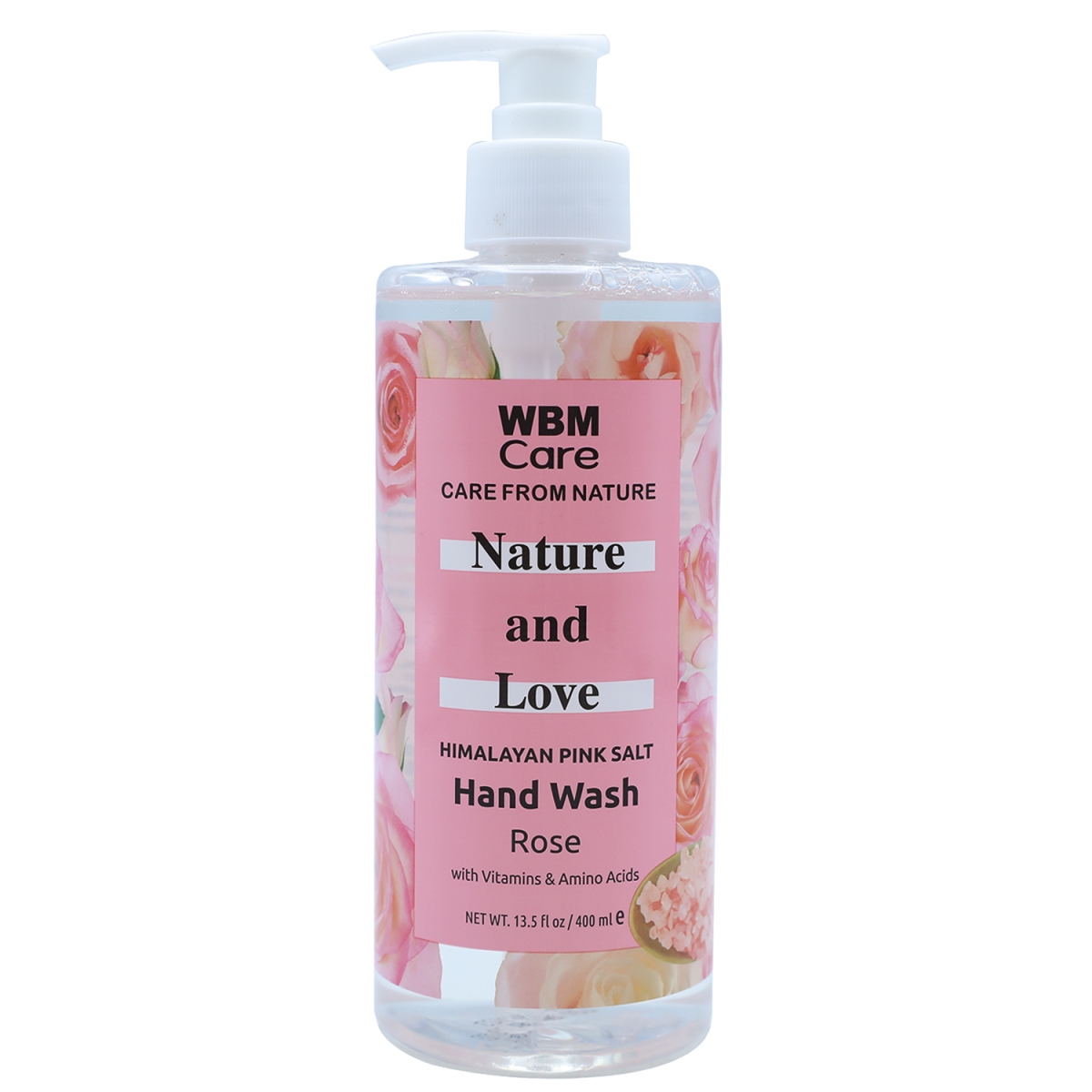 13.5 fl oz Nature & Love Hand Wash - Rose