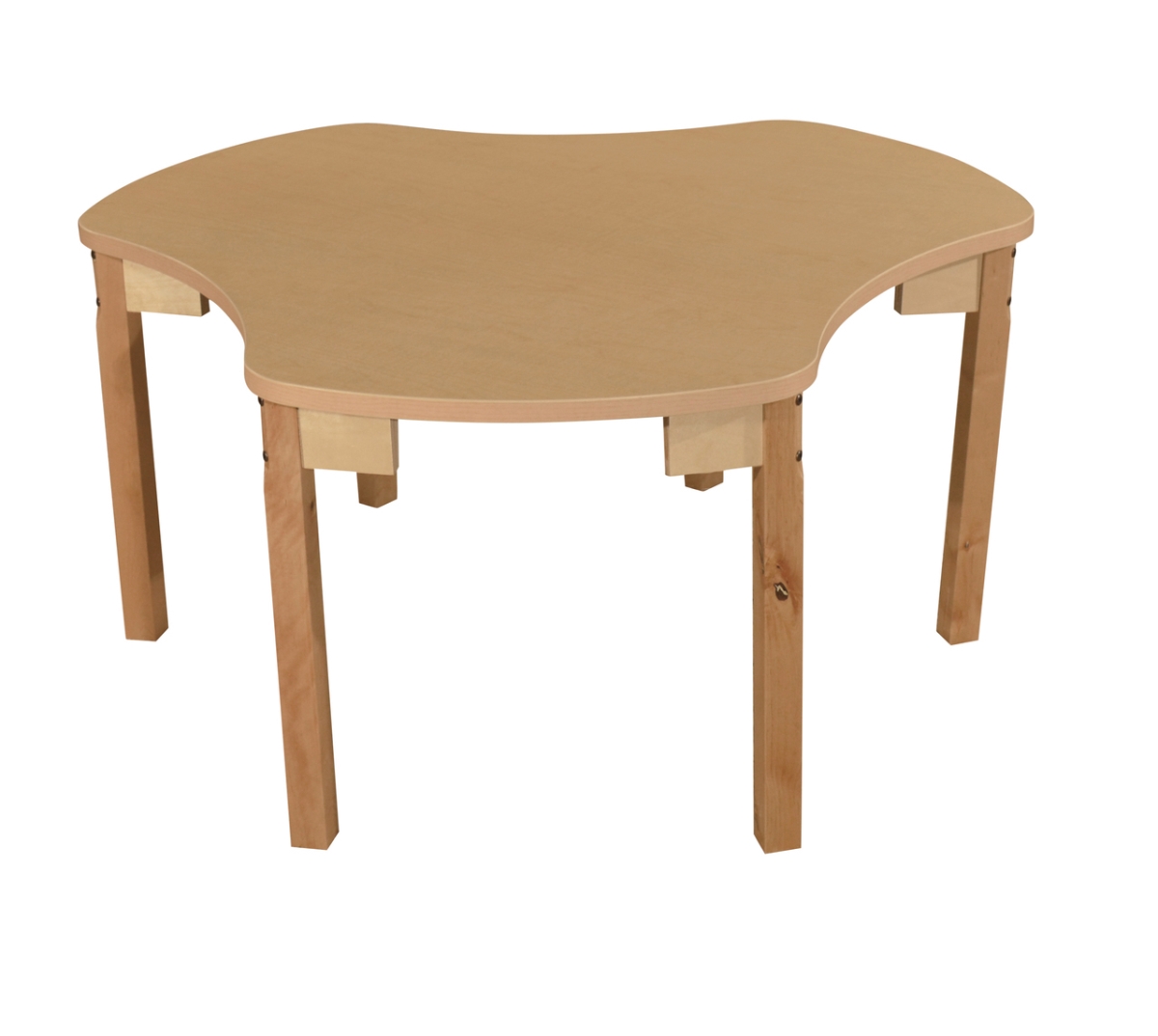 Picture of Wood Designs HPL4448C22 44 x 48 in. Synergy Union High Pressure Laminate Group Table with Hardwood Legs- 22 in.