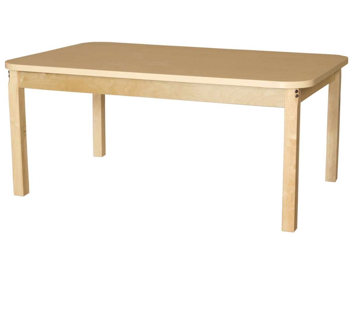 Picture of Wood Designs HPL3660DSK14 36 x 60 in. Four Seater High Pressure, Laminate Desk with Hardwood Legs- 14 in.