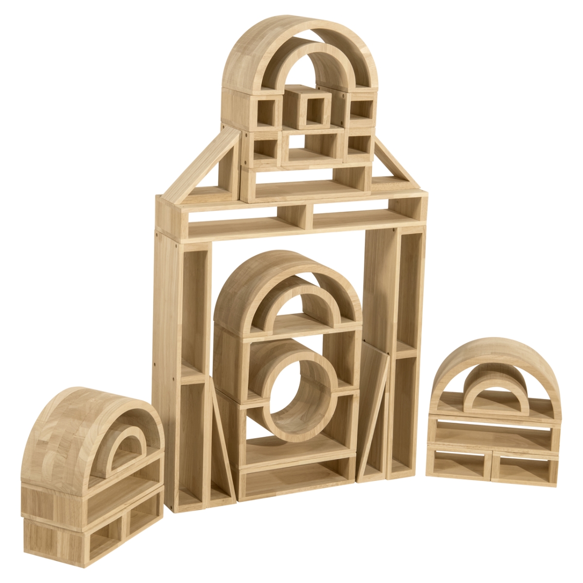 Picture of Wood Designs 60829 Hollow Block & Arch Set - 29 Piece