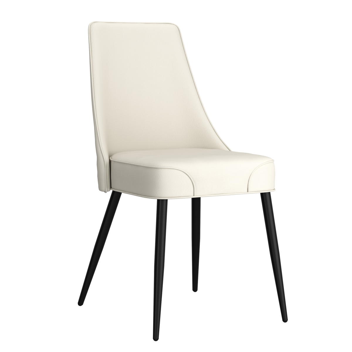 202-158PUBG Koda Dining Chair, Beige & Black
