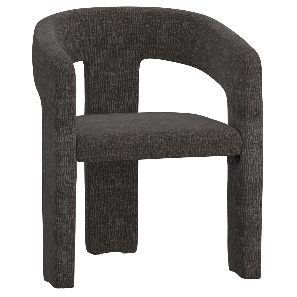 202-933CH 23.25 x 21.75 x 29.5 in. Amara Dining Chair, Charcoal