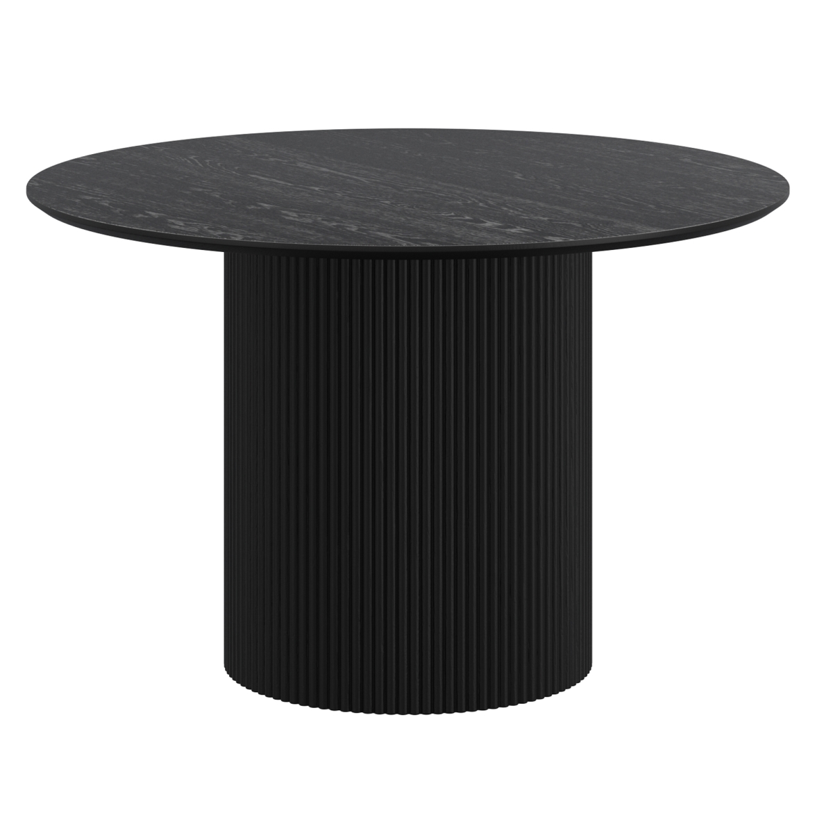 201-782BLK Tovas Round Dining Table, Black