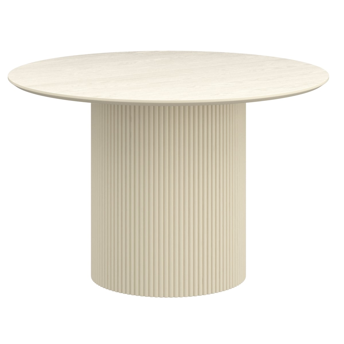 201-782IV Tovas Round Dining Table, Ivory