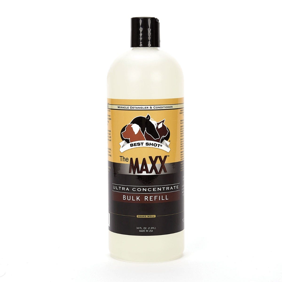 Picture of PetEdge ZX3037 34 34 oz Best Shot The MAXX Ultra Dog Grooming Concentrate