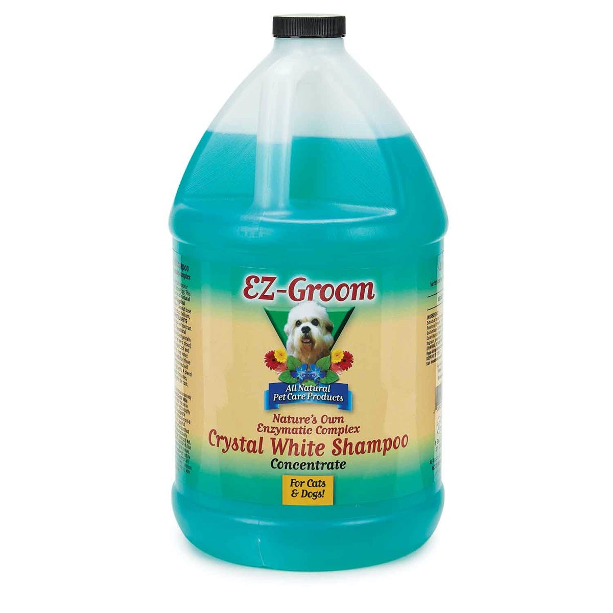 Picture of PetEdge ZWHITES1G 1 gal EZ Crystal White Dog Grooming Shampoo