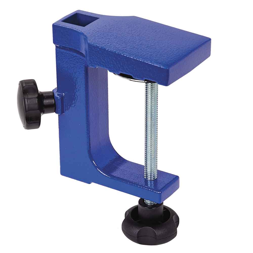 Picture of PetEdge TP2921 19 Master Equipment Aluminum Replacement Clamp for Foldable Grooming Arm&#44; Blue