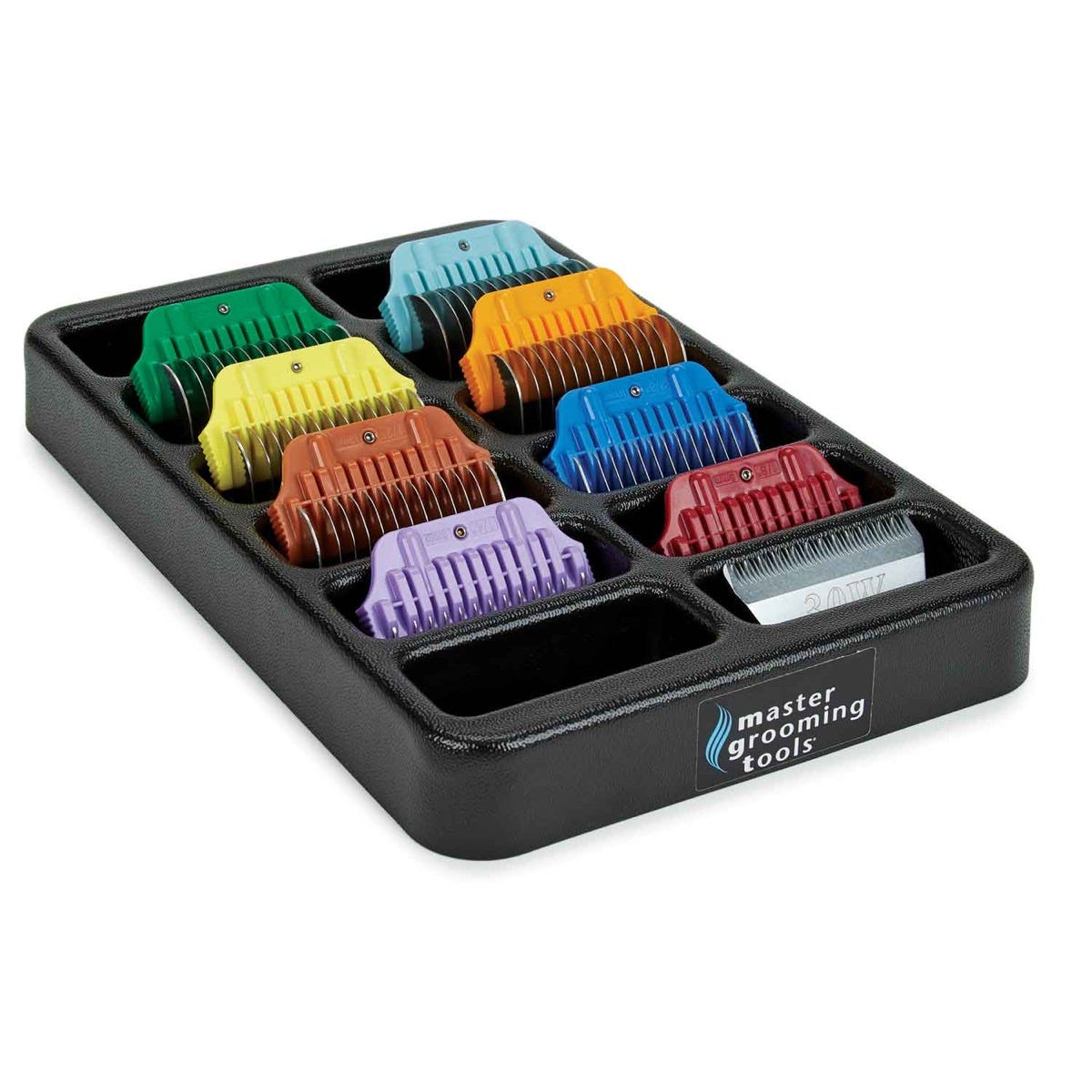 Picture of PetEdge TP131602 10 Master Grooming Tools Wide Combs Kit with 30W Blade & Trays - 10 Piece