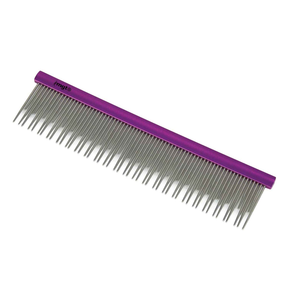 Picture of PetEdge TP0286 79 65 6.5 in. Master Grooming Tools Stainless Steel Short & Long Pin Combs