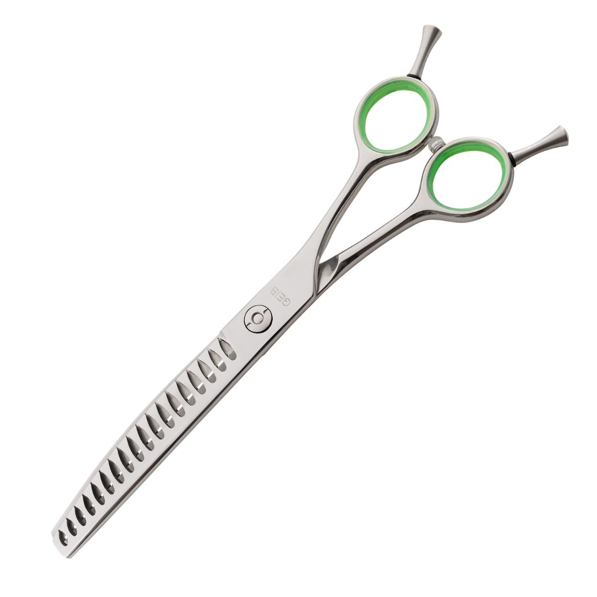 Picture of PetEdge GE7850 12 07 7 in. Geib Gator Curved 18 Tooth Blender Shears