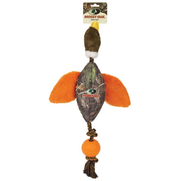 Picture of PetEdge ZX2318 12 Mossy Oak Ball Rope Tug Mallard Toys
