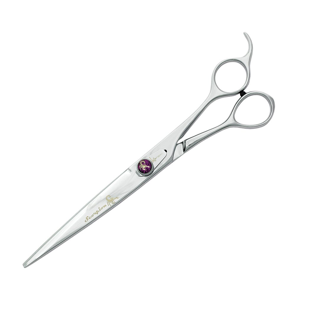Picture of PetEdge KE3019 08 8 in. Kanchi Scorpion Pet Grooming Straight Shears