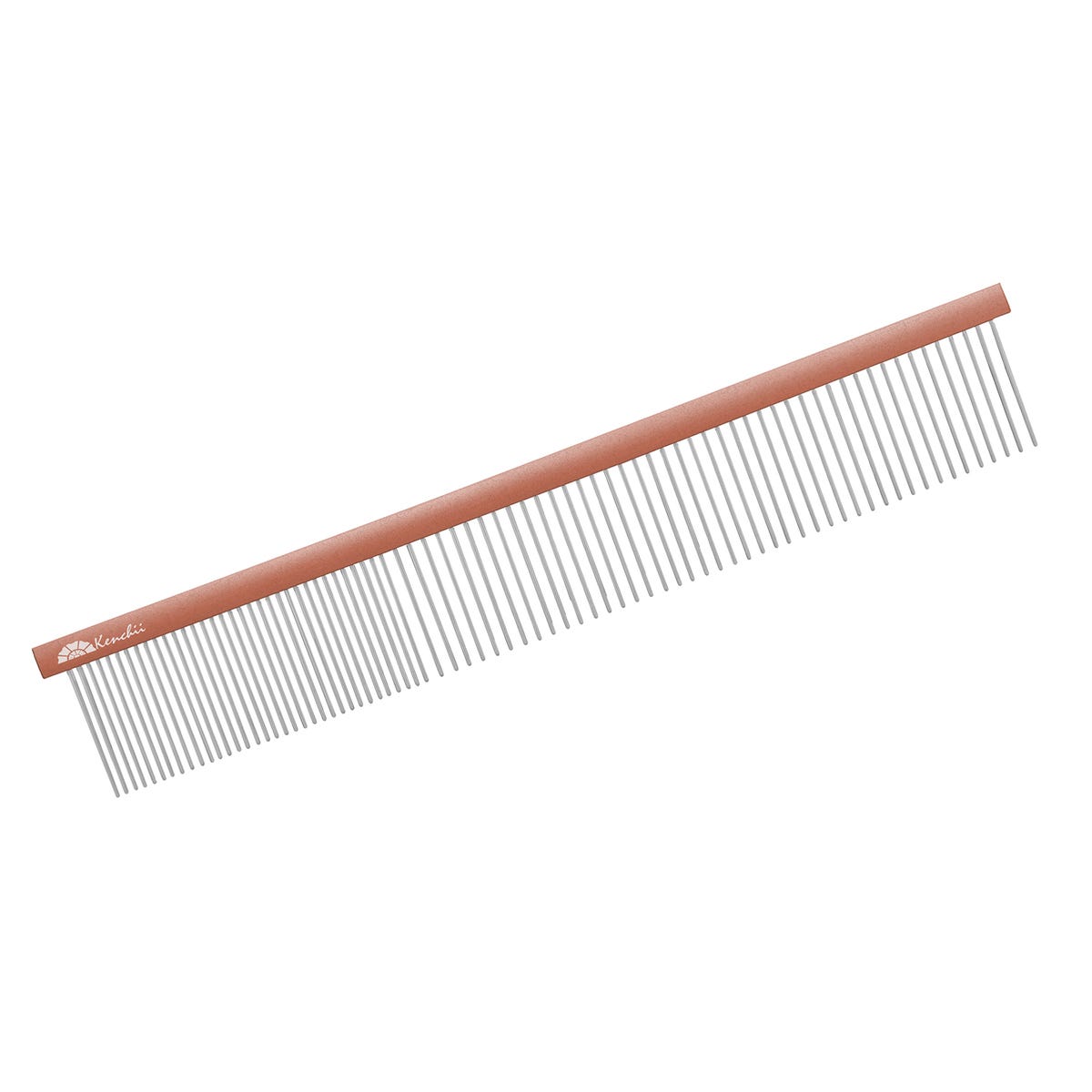 Picture of PetEdge KE1303 20 Kanchi Rose Gold Grooming Pet Combs - Large