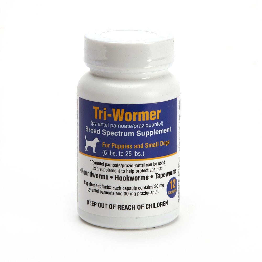Picture of PetEdge A00102 25 RJX Tri-Wormer Supplement for Small Dogs Under - 2 Count