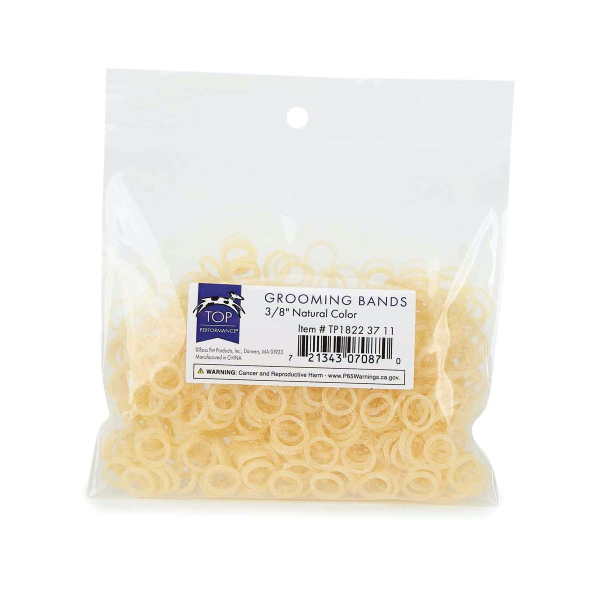 Picture of PetEdge TP1822 37 11 0.375 in. Top Performance Grooming Band&#44; Natural - 500 Count
