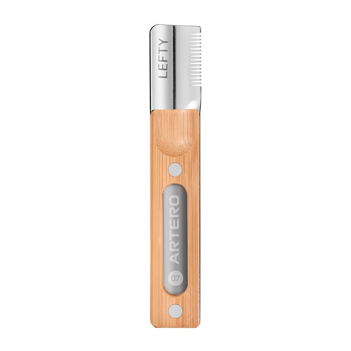 Picture of PetEdge AT1678 16 07 Artero Nature 07 Teeth Lefty Stripping Pet Grooming Knife - Medium